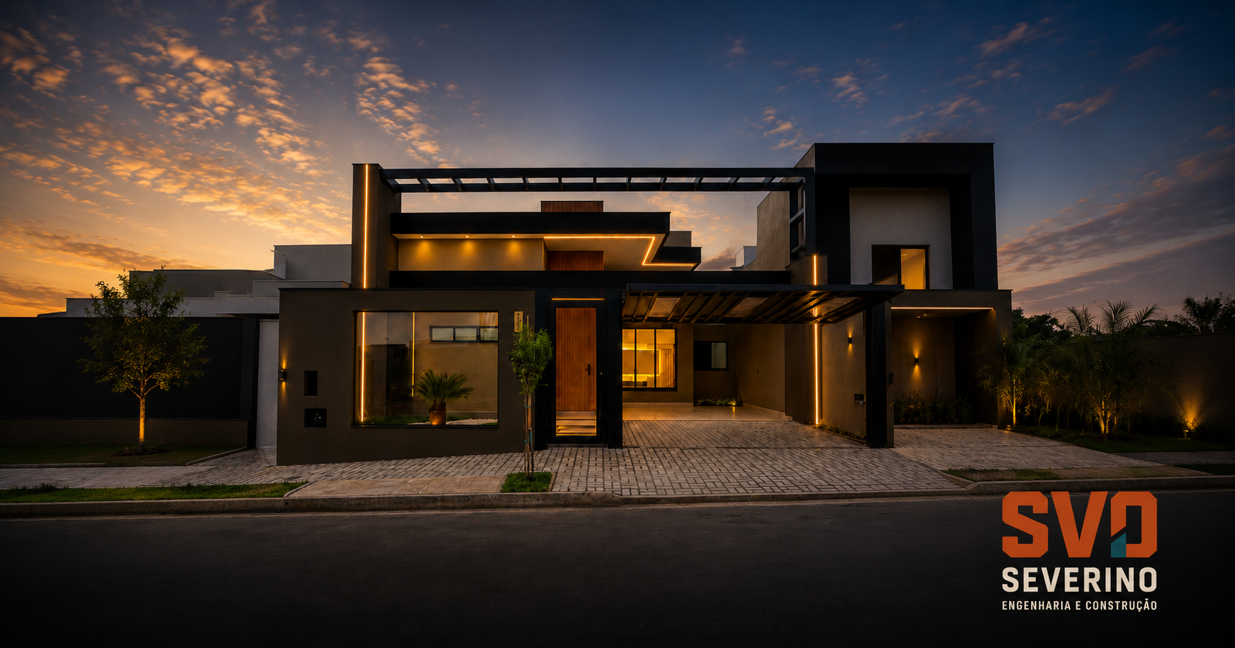 Casa moderna SVO de alto padrão em São José do Rio Preto